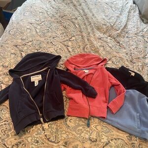 Lot of 3 Size 3T Sweatshirts Set Carter’s, Crewcuts and Crown & Ivy Brands